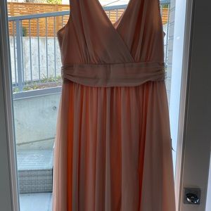 Large BNWT blush pink lulus dress